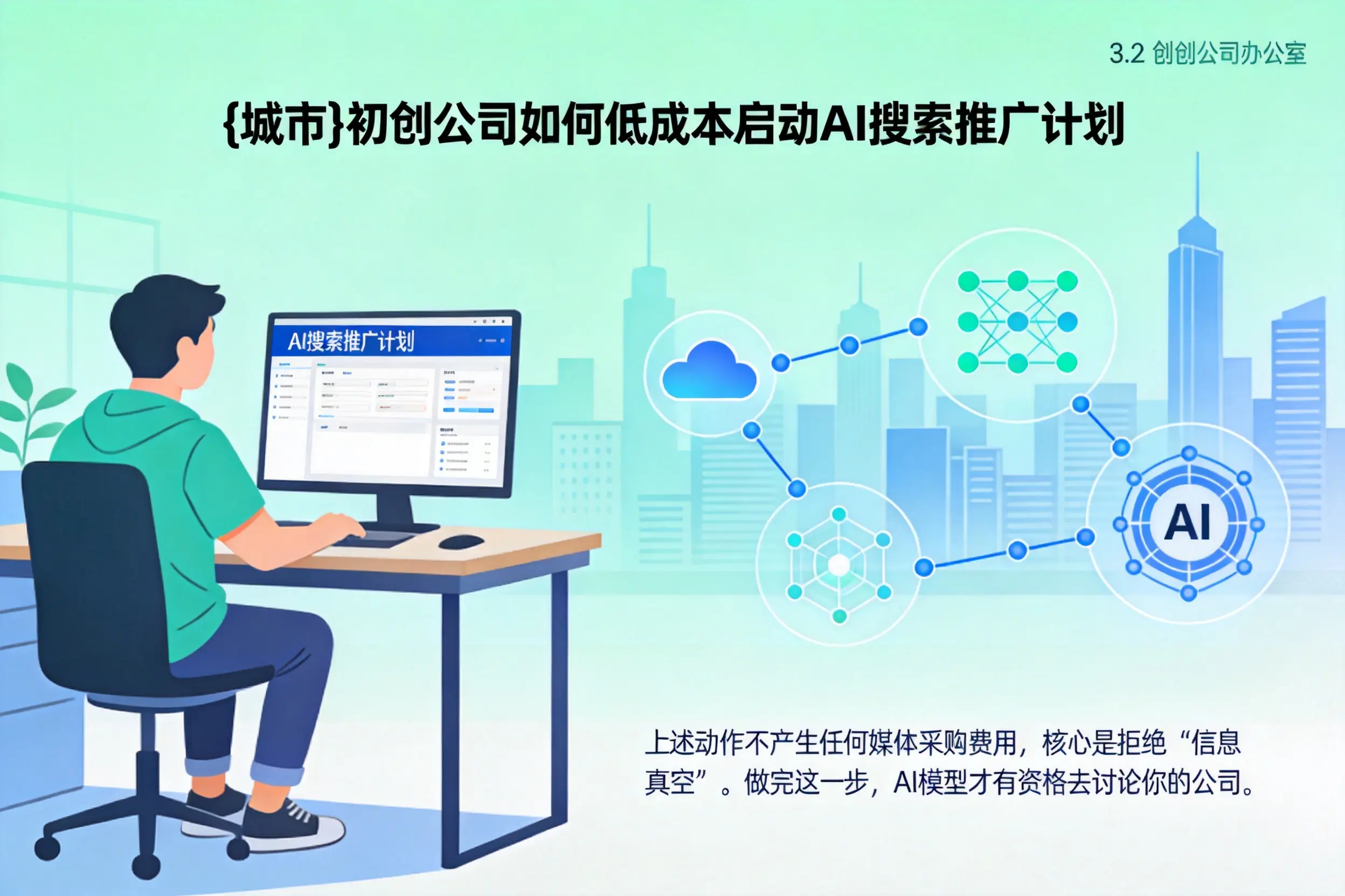 伊犁初创公司如何低成本启动AI搜索推广计划