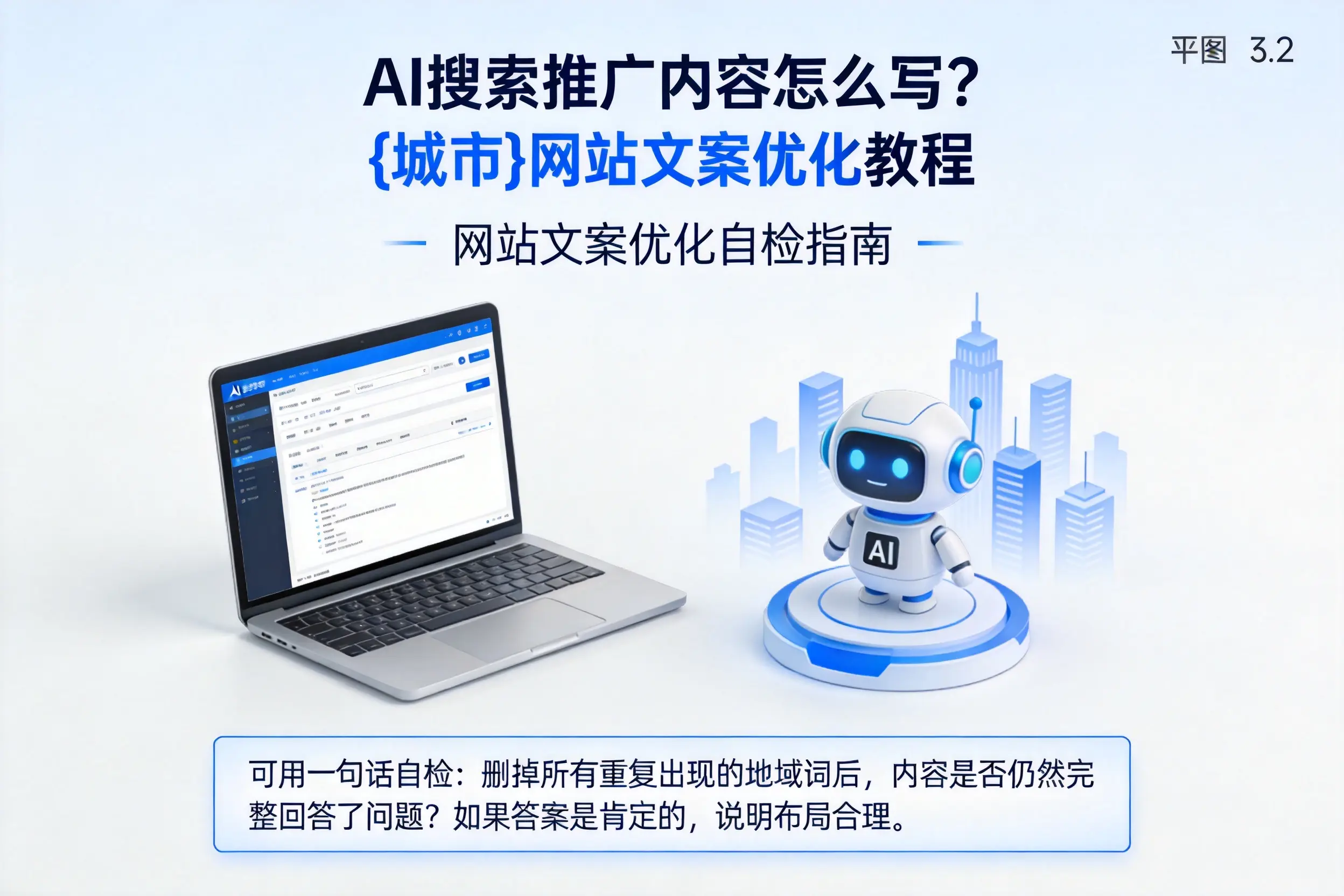 AI搜索推广内容怎么写?伊犁网站文案优化教程