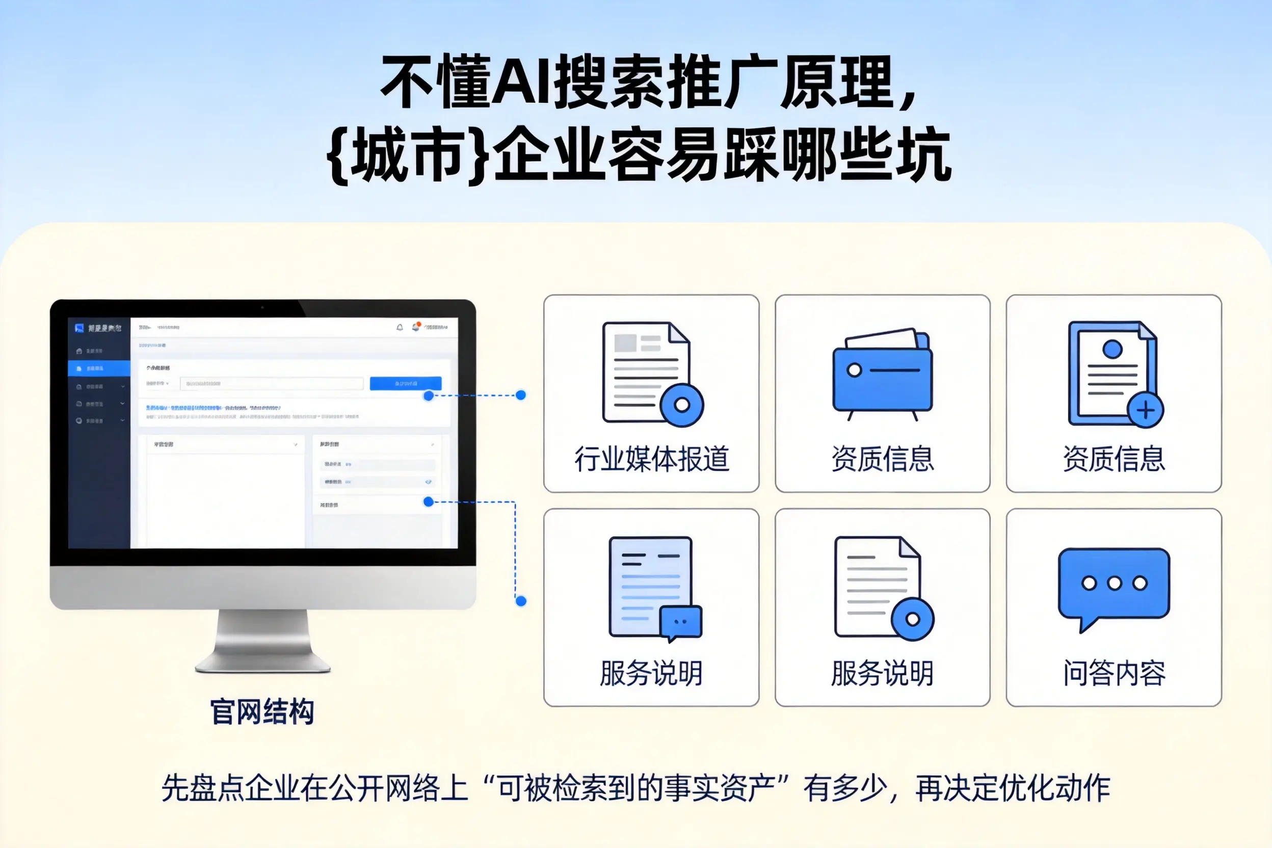不懂AI搜索推广原理,伊犁企业容易踩哪些坑