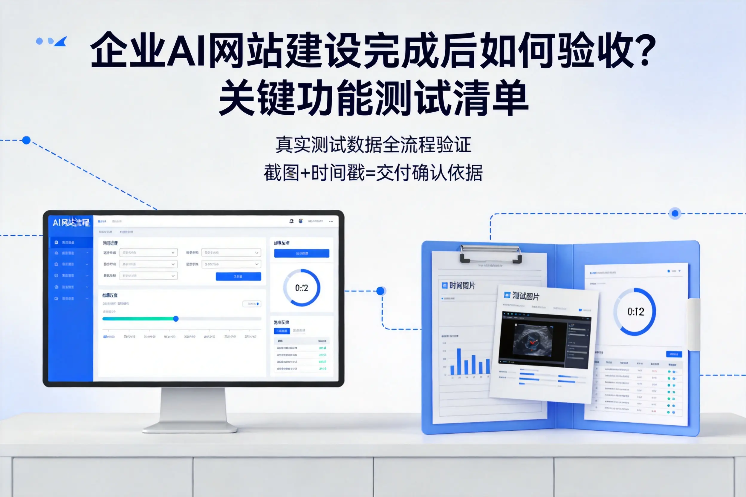 伊犁企业AI网站建设完成后如何验收?关键功能测试清单