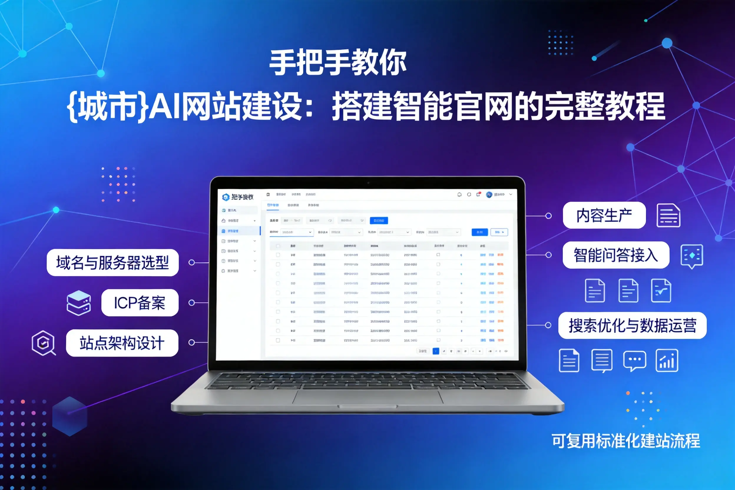 手把手教你伊犁AI网站建设：搭建智能官网的完整教程