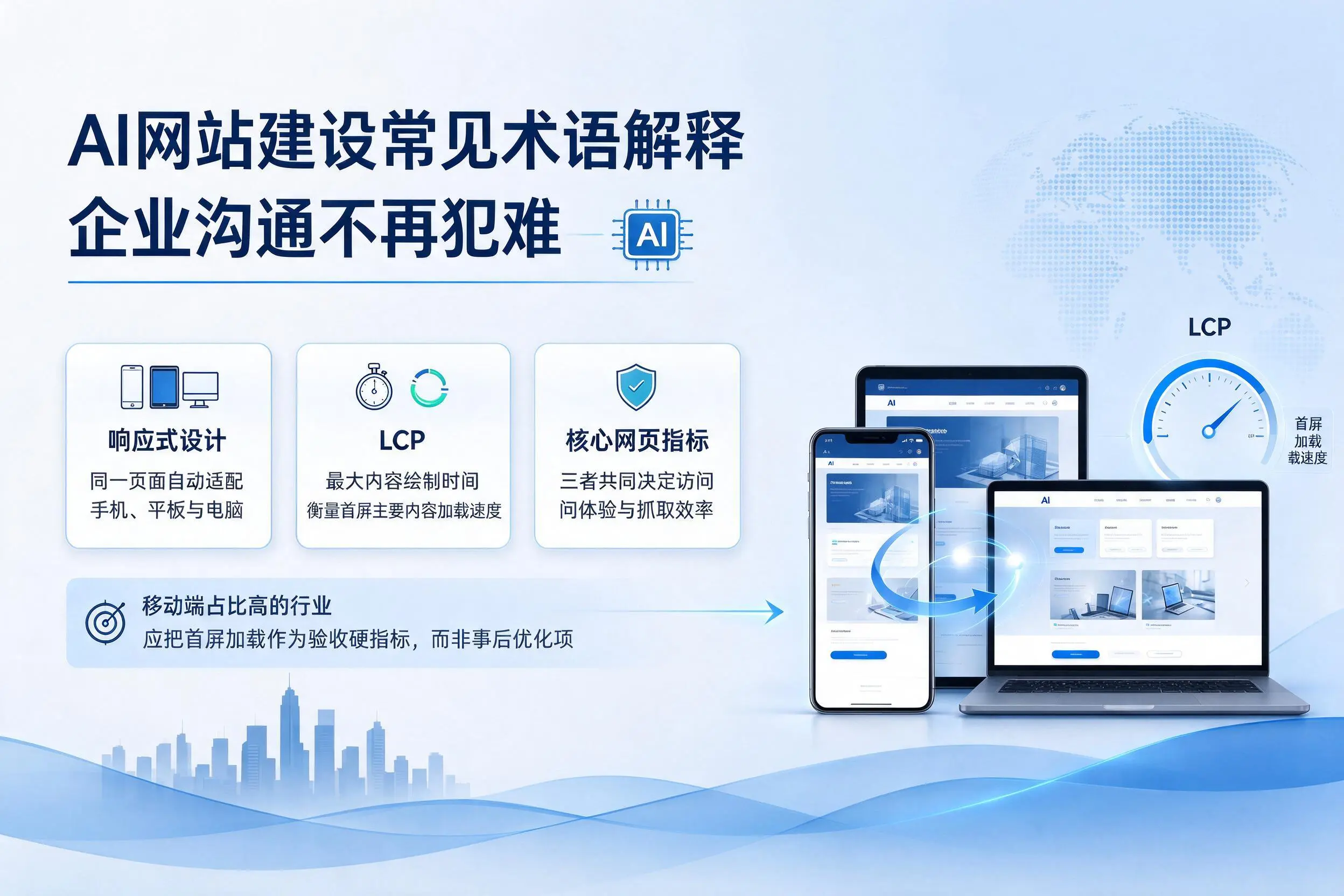 AI网站建设常见术语解释，伊犁企业沟通不再犯难